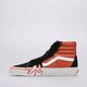 Vyriški inkariukai VANS SK8-HI FLAME vn0005ujgwp1 spalva oranžinė