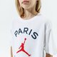 Vaikiški marškinėliai JORDAN MARŠKINĖLIAI PSG BOXY TEE GIRL 4ja590-001 spalva balta