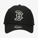 Vyriška kepurė su snapeliu NEW ERA KEPURĖ METALLIC POP 940 RED SOX BOSTON RED SOX BLK 60222378 spalva juoda