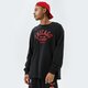 Vyriški marškinėliai NIKE MARŠKINĖLIAI CHI M NK CTS TM ELMNT LS TEE NBA da5891-010 spalva juoda
