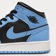 Vaikiški kedai AIR JORDAN 1 MID  dq8423-401 spalva mėlyna