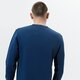 Vyriškas džemperis ALPHA INDUSTRIES DŽEMPERIS   BASIC SWEATER SMALL LOGO 188307-435 spalva tamsiai mėlyna