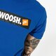 Vyriški marškinėliai NIKE MARŠKINĖLIAI SS M NSW TEE SWOOSH BMPR STKR ATHLETIC DEP ar5027-438 spalva mėlyna