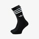 Moteriškos kojinės ADIDAS KOJINĖS 3-PACK SOCKS HIGH CREW s21490 spalva juoda