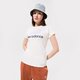 Moteriški marškinėliai NEW BALANCE MARŠKINĖLIAI NB   ESSENTIALS STACKED LOGO TEE wt91546mlt spalva balta