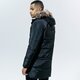Vyriška žieminė striukė CHAMPION STRIUKĖ  ŽIEMINĖ PARKA JACKET MM 216391kk001 spalva juoda