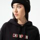 Moteriškas džemperis CHAMPION DŽEMPERIS SU GOBTUVU HOODED SWEATSHIRT 115991kk001 spalva juoda