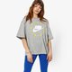 Moteriški marškinėliai NIKE MARŠKINĖLIAI W NSW NSW MARŠKINĖLIAI SS SPORTSWEAR at0566-063 spalva pilka