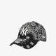Vyriška kepurė su snapeliu NEW ERA KEPURĖ PAISLEY PRINT 940 BLK NEW YORK YANKEES BLKWHI 60222542 spalva juoda