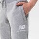 Moteriškos kelnės NEW BALANCE KELNĖS NB ESSENTIALS FRENCH TERRY SWEATPANT wp03530ag spalva pilka
