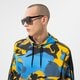 Vyriškas džemperis ADIDAS DŽEMPERIS SU GOBTUVU CAMO AOP HOODIE hk2804 spalva daugiaspalvė