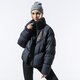 Moteriška žieminė striukė NIKE STRIUKĖ PŪKINĖ W NSW DWN FILL JKT STMT SHINE ck3963-010 spalva juoda
