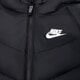 Vaikiškos rudeninės striukės NIKE SPORTSWEAR PADDED JACKET JUNIOR BOY dx1264-013 spalva juoda