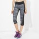 Moteriškos kelnės UNDER ARMOUR TAMPRĖS FLY BY CAPRI 1271533002 spalva juoda
