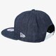 Vaikiška kepurė su snapeliu NEW ERA KEPURĖ K DENIM BASIC 9FIFTY NY YANKEES NAVY/WHT 11066059 spalva tamsiai mėlyna