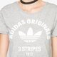 Moteriški marškinėliai ADIDAS MARŠKINĖLIAI MARŠKINĖLIAI ay6651 spalva pilka