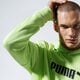 Vyriškas džemperis PUMA DŽEMPERIS SU GOBTUVU NU-TILITY HOODIE 58344134 spalva žalia