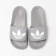 Moteriškos šlepetės ADILETTE LITE SLIDES fu7592 spalva pilka