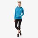 Moteriškas džemperis NIKE DŽEMPERIS GYM VINTAGE HOODY 614820413 spalva mėlyna