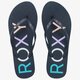 Moteriškos šlepetės ROXY SANDY II arjl100681nvy spalva tamsiai mėlyna