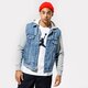 Vyriška rudeninė striukė LEVI'S STRIUKĖ HYBRID HOODIE V TRUCKER a06320000 spalva mėlyna