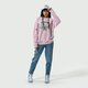 Moteriškas džemperis ADIDAS DŽEMPERIS CREW hl0043 spalva rožinė