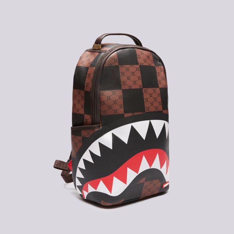SPRAYGROUND KUPRINĖ ENLARGED CHECK PARIS BACKPACK