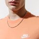 Vyriški marškinėliai NIKE MARŠKINĖLIAI SPORTSWEAR CLUB ar4997-871 spalva oranžinė