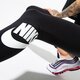 Moteriškos kelnės NIKE TAMPRĖS W NSW LEGASEE LGGNG HW FUTURA bq9771-010 spalva juoda