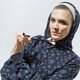 Moteriškas džemperis VANS DŽEMPERIS SU GOBTUVU BEAUTY FLORAL HOODIE vn0a4s9eblk1 spalva juoda