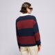 Moteriški marškinėliai LEVI'S MEGZTINIS IVY LEAGUE STRIPED SWEATER REDS a8504-0001 spalva tamsiai raudona