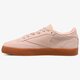 Moteriški kedai REEBOK CLUB C 85 FVS PS DESERT DESERT DUST GUM cm9866 spalva rožinė