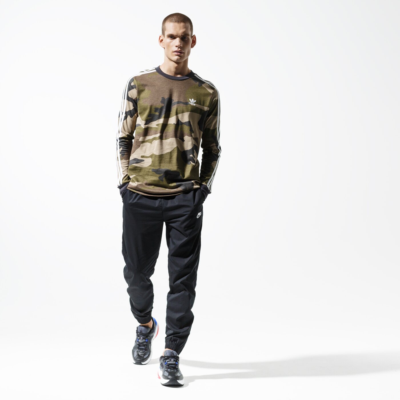 Adidas camo ls tee deals