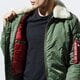 Vyriška žieminė striukė ALPHA INDUSTRIES STRIUKĖ  ŽIEMINĖ INJECTOR III 14310401 spalva rusvai žalsva