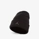 Vaikiška kepurė JORDAN KEPURĖ  ŽIEMINĖ JORDAN BEANIE UTILITY METAL dm8272-010 spalva juoda