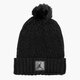 Vaikiška kepurė JORDAN KEPURĖ  ŽIEMINĖ JUMPMAN BEANIE POM 801768010 spalva juoda