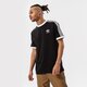 Vyriški marškinėliai ADIDAS MARŠKINĖLIAI 3-STRIPES TEE gn3495 spalva juoda