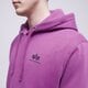 Vyriškas džemperis ALPHA INDUSTRIES DŽEMPERIS SU GOBTUVU BASIC 196318677 spalva violetinė