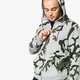 Vyriškas džemperis NIKE DŽEMPERIS M NSW HOODIE FZ AOP FLC CLUB ah7019063 spalva pilka