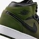 Vaikiški kedai AIR JORDAN 1 MID BG 554725-301 spalva žalia