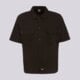 Vyriški marškiniai DICKIES MARŠKINIAI 247 GD WORK SHIRT SS dk0a88n9blk1 spalva juoda