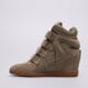 Moteriški kedai NOKWOL EDEN TAUPE SUEDE nkedentaupe spalva rusvai gelsva