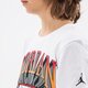 Vaikiški marškinėliai JORDAN MARŠKINĖLIAI HOOP STYLE MARŠKINĖLIAI JUNIOR BOY 95b231-001 spalva balta