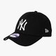 Vaikiška kepurė su snapeliu NEW ERA MLB 9FORTY NEW YORK YANKEES CAP JUNIOR NIE UŻYWAĆ 10879076# spalva juoda