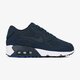 Vaikiški kedai NIKE AIR MAX 90 MESH BG 833418407 spalva tamsiai mėlyna
