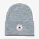 Vaikiška kepurė CONVERSE KEPURĖ TALL CUFF WATCHCAP KNIT 561264 spalva pilka