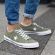 Vyriški inkariukai CONVERSE ONE STAR c161576m spalva žalia