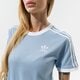 Moteriški marškinėliai ADIDAS MARŠKINĖLIAI 3 STRIPES TEE h33574 spalva mėlyna