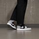Vaikiški kedai AIR JORDAN 1 MID SE (GS)  dm6216-016 spalva juoda