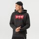 Vyriškas džemperis LEVI'S DŽEMPERIS SU GOBTUVU   STANDARD GRAPHIC HOODIE 38424-0001 spalva juoda